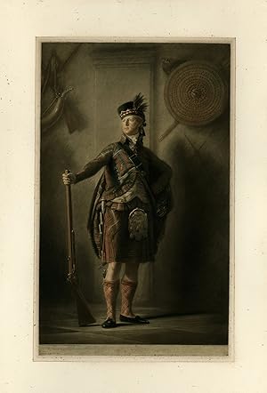 Seller image for Antique Master Print-ALASDAIR RANALDSON MACDONELL OF GLENGARRY-Reaburn-1922 for sale by Pictura Prints, Art & Books