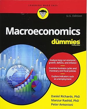 Immagine del venditore per Macroeconomics For Dummies, U.S. Edition venduto da Bay State Book Company
