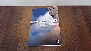 Bild des Verk�ufers f�r Research Methods in Law zum Verkauf von BoundlessBookstore