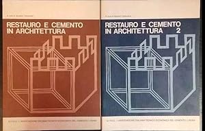 Immagine del venditore per Restauro e cemento in architettura. 2 volumi venduto da librisaggi