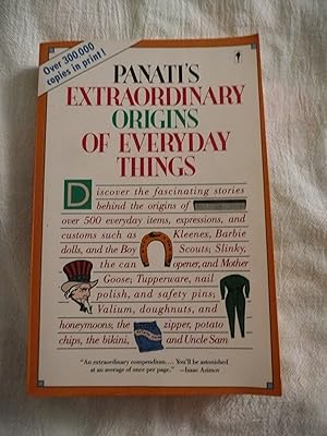 Imagen del vendedor de Panati's Extraordinary Origins of Everyday Things a la venta por Greenworld Books