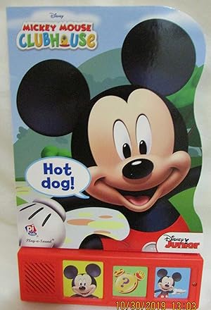 Seller image for Disney Mickey Mouse "Hot Dog!" Play-A-Sound BoardBook for sale by Zoom Books East