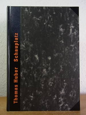 Seller image for Thomas Huber. Schauplatz. Ausstellung im Kunstverein f�r die Rheinlande und Westfalen, D�sseldorf, 23. Mai bis 5. Juli 1998, und im Stadthaus Ulm, 13. Dezember 1998 bis 7. Februar 1999 for sale by Antiquariat Weber