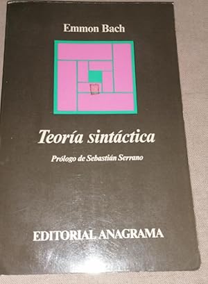 Imagen del vendedor de Teor�a sint�ctica (Argumentos) a la venta por Librer�a Oeste