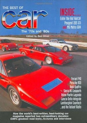 Immagine del venditore per The Best of Car Magazine: The 70s & 80s venduto da WeBuyBooks
