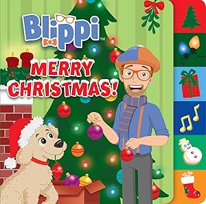 Bild des Verk�ufers f�r Blippi: Merry Christmas (Board Books with Tabs) zum Verkauf von Dream Books Co.