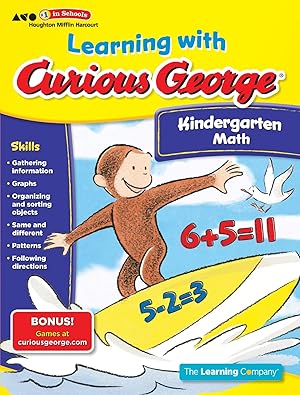 Seller image for Learning with Curious George Kindergarten Math for sale by Zoom Books Company
