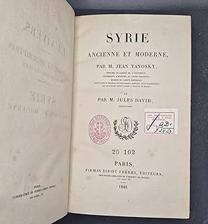 Seller image for Syrie ancienne et moderne for sale by Chadi Maghzal