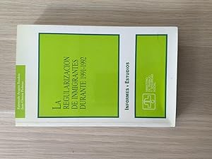 Immagine del venditore per La Regularizaci�n de inmigrantes durante 1991-1992 venduto da Librer�a Oeste