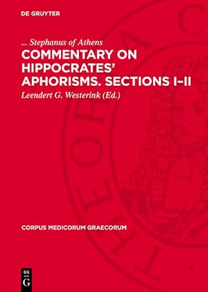 Seller image for Commentary on Hippocrates' Aphorisms. Sections I-II for sale by GreatBookPricesUK