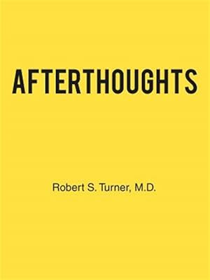 Seller image for Afterthoughts for sale by GreatBookPricesUK