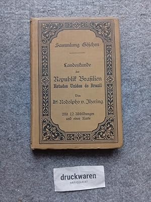 Imagen del vendedor de Landeskunde der Republik Brasilien. Sammlung G�schen 373. a la venta por Druckwaren Antiquariat