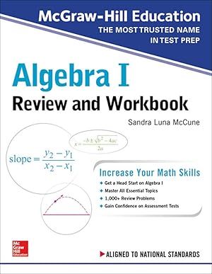 Imagen del vendedor de McGraw-Hill Education Algebra I Review and Workbook a la venta por Aspen Book Co.