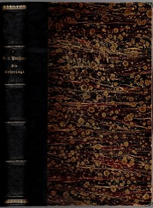 Immagine del venditore per Die Urspr�nge. Zur Geschichte und L�sung des Problems der Erkenntnis, der Kosmologie, der Anthropologie und des Ursprungs der Moral und der Religion. Autorisierte deutsche Ausgabe von Eduard Fabarius. venduto da Antiquariat Fluck