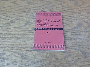 Immagine del venditore per Anekdoten Und Erzahlungen Peter Hagboldt Book Three 1933 German D C Heath venduto da MPBookstore