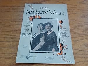 Bild des Verk�ufers f�r That Naughty Waltz Edwin Stanley Sol P Levy 1920 Forster Music zum Verkauf von MPBookstore