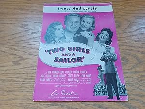 Bild des Verk�ufers f�r Sweet And Lovely Gus Arnheim Harry Tobias Jules Lemare 1932 Leo Feist zum Verkauf von MPBookstore