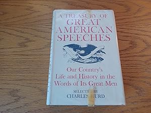 Seller image for A Treasury Of Great American Speeches Charles Hurd 1959 1st Ed Hardcover Dust Ja for sale by MPBookstore