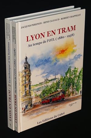 Bild des Verk�ufers f�r Lyon en tram (2 volumes) : Au temps de l'OTL (1880-1958) - La Technique et les hommes zum Verkauf von Abraxas-libris