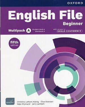 Imagen del vendedor de ENGLISH FILE BEGINNER 5/ED.- MULTIPACK A + SKILLS CONFIDENCE a la venta por Libros del Mundo
