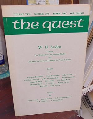 Imagen del vendedor de The Quest, Volume 2, Number 1 (Spring 1967) a la venta por Atlantic Bookshop