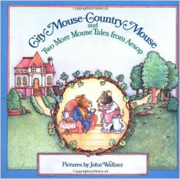 Bild des Verk�ufers f�r CITY MOUSE-COUNTRY MOUSE AND TWO MORE MOUSE TALES FROM AESOP* zum Verkauf von Libros del Mundo