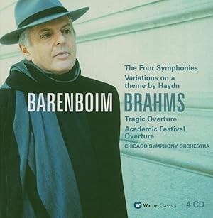 Seller image for Johannes Brahms: The Four Symphonies / Variations on a Theme by Haydn / Tragic Overture / Academic Festival Overture - Daniel Barenboim / Chicago Symphony Orchestra for sale by Books for Life