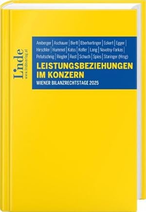 Immagine del venditore per Leistungsbeziehungen im Konzern venduto da BuchWeltWeit Ludwig Meier e.K.