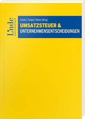 Imagen del vendedor de Umsatzsteuer und Unternehmensentscheidungen a la venta por Rheinberg-Buch Andreas Meier eK