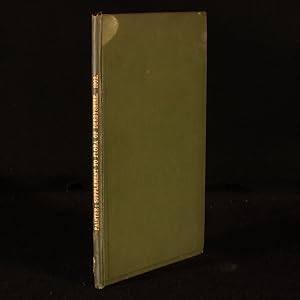 Seller image for A Supplement to A Contribution to the Flora of Derbyshire for sale by Rooke Books PBFA