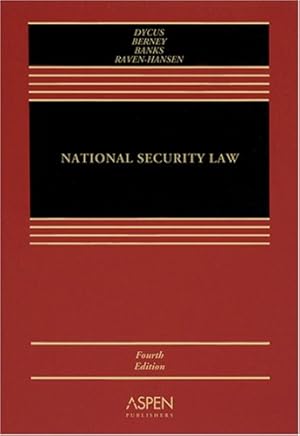 Seller image for National Security Law for sale by Bay State Book Company