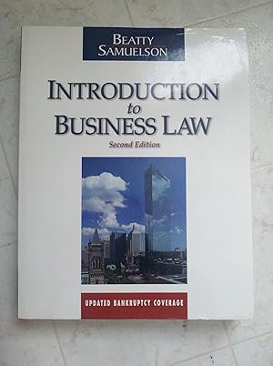 Bild des Verk�ufers f�r Introduction to Business Law zum Verkauf von Bay State Book Company