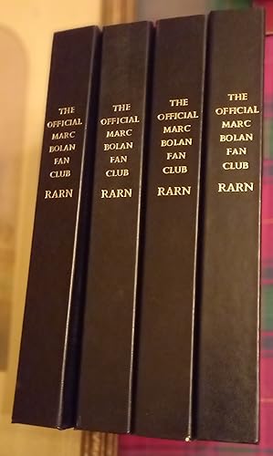 Seller image for THE OFFICIAL MARC BOLAN FAN CLUB. Four binders containing 48 individual Rarn Fan Magazines. for sale by HALEWOOD AND SONS ABA ILAB Est. 1867.