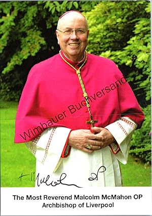 Bild des Verk�ufers f�r Original Autograph Malcolm McMahon /// Bischof Bishop Liverpool /// Autogramm Autograph signiert signed signee zum Verkauf von Antiquariat im Kaiserviertel | Wimbauer Buchversand