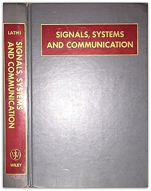Seller image for Signals, Systems and Communication for sale by -OnTimeBooks-
