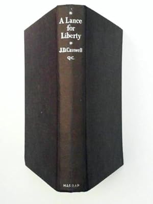 Seller image for A Lance for Liberty for sale by Cotswold Internet Books