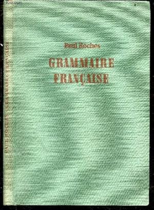 Image du vendeur pour Grammaire francaise a l'usage des classes superieures - 7e edition mis en vente par Le-Livre
