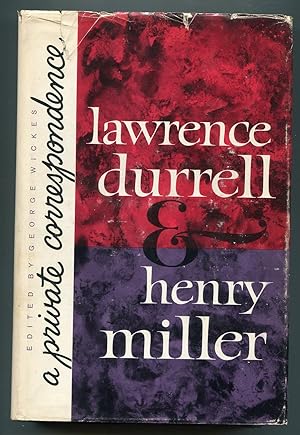Imagen del vendedor de Lawrence Durrell & Henry Miller: A Private Correspondence a la venta por Between the Covers-Rare Books, Inc. ABAA