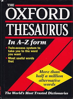 Immagine del venditore per The Oxford Thesaurus venduto da Zoom Books Company