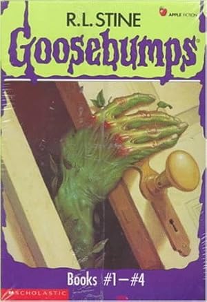 Imagen del vendedor de Goosebumps Boxed Set, Books 1 - 4: Welcome to Dead House, Stay Out of the Basement, Monster Blood, and Say Cheese and Die! a la venta por -OnTimeBooks-