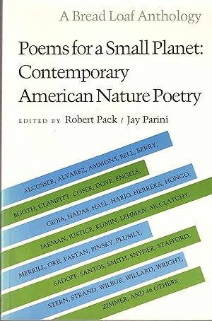 Imagen del vendedor de Poems for a Small Planet: Contemporary American Nature Poetry (Bread Loaf Anthology) a la venta por Bay State Book Company