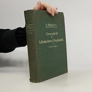 Imagen del vendedor de Grundriss der klinischen Diagnostik a la venta por Bookbot