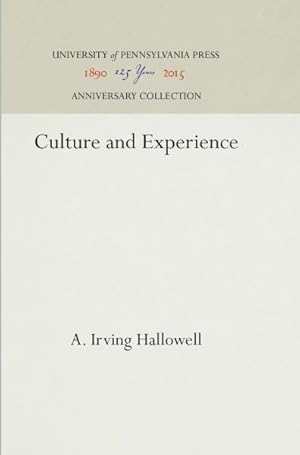 Immagine del venditore per Culture and Experience disponibile per la vendita da GreatBookPricesUK