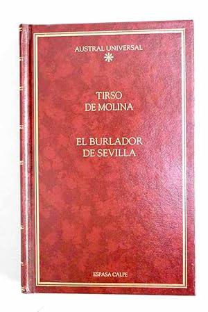 Imagen del vendedor de El burlador de Sevilla a la venta por Alcan� Libros