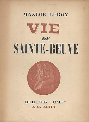 Seller image for Vie de Sainte-Beuve for sale by LES TEMPS MODERNES