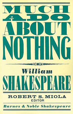 Immagine del venditore per Much Ado About Nothing (Barnes & Noble Shakespeare) venduto da Greenworld Books