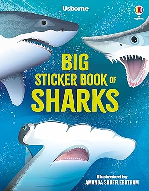 Seller image for Big Sticker Book of Sharks: Discover Sharks And Their Habitat Through Play and Learning for sale by Greenworld Books