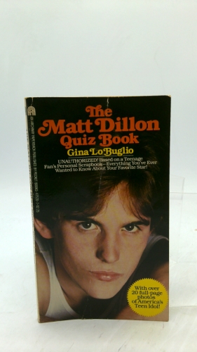 Immagine del venditore per Matt Dillon Quiz Book disponibile per la vendita da ThriftBooksVintage