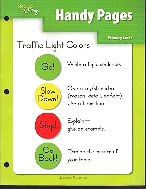 Bild des Verk�ufers f�r Step Up to Writing Handy Pages Primary Level zum Verkauf von Zoom Books Company