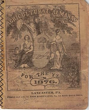 Von der Verkäuferin bzw. dem Verkäufer bereitgestelltes Bild für Hagers-Town Town and Country Almanack, For the Year of Our Lord 1876 zum Verkauf durch Kenneth Mallory Bookseller ABAA